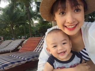 Diễn viên Lê Bê La mách mẹ tuyệt chiêu chữa Ít sữa, Mất sữa sau sinh bé Monkey 