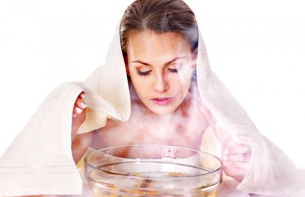 xông mặt bằng thảo dược